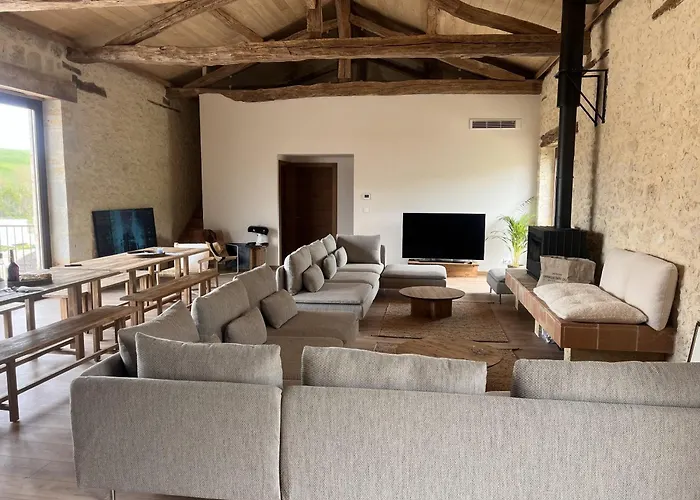 L'etable - Domaine Lassalle Saint-creac Ferienhaus